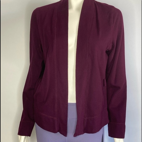 Merona French Terry open jacket Sz medium - Picture 2 of 5